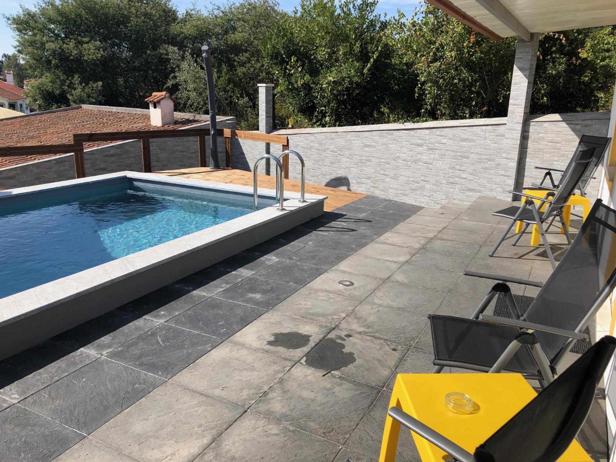 Sun House III - Near Sintra - Kitchen - Pool Leilighet Mem Martins Eksteriør bilde